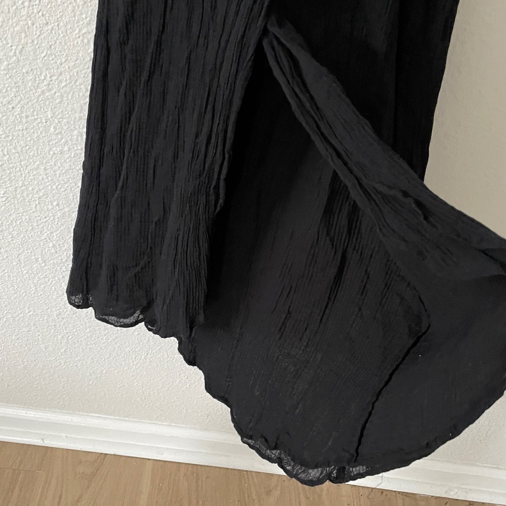 MIRTH Amagansett Maxi Dress Black Handmade Edition Dress Size M/L Sleeveless - Picture 7 of 8